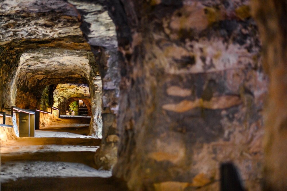 Your curiosity will propel your through some of the 23 of tunnels inside the Bock Casemates
